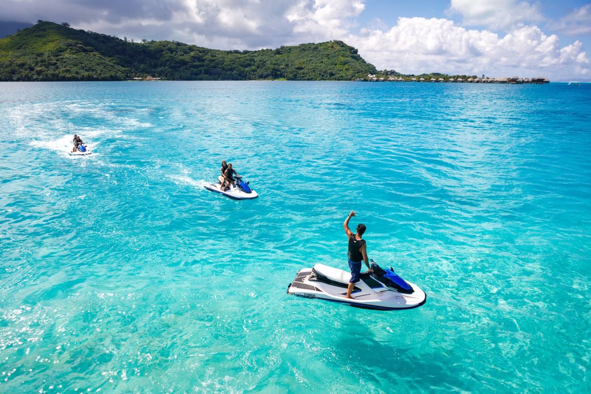 Tour de Bora Bora en Jet Ski