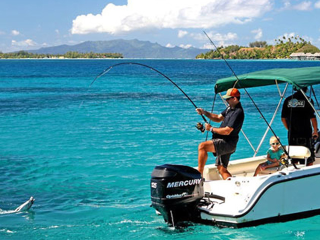 Pêche au gros et en lagon à Bora Bora