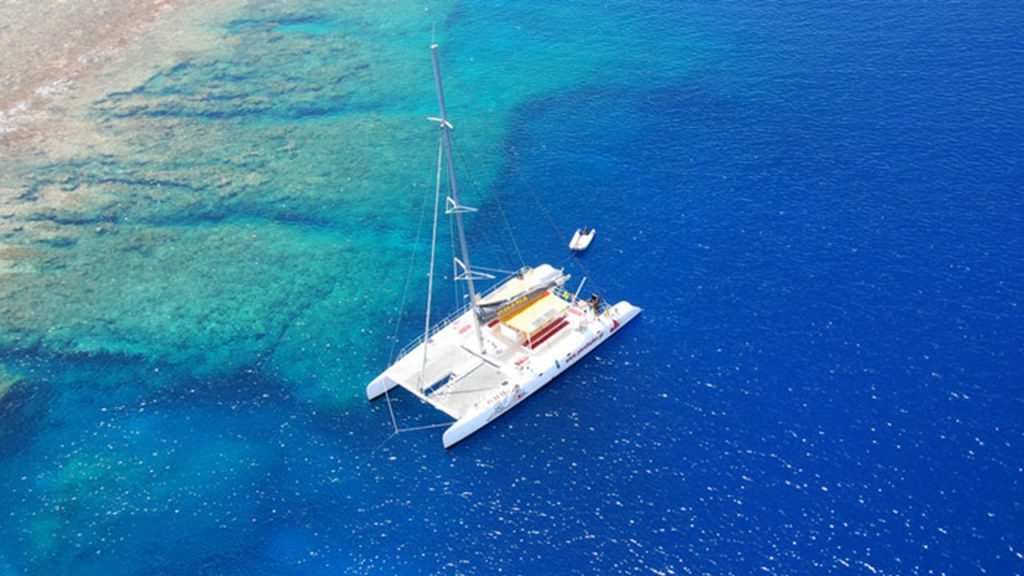 tahiti tetiaroa catamaran